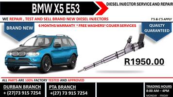 BMW X5 E53 Diesel Injectors