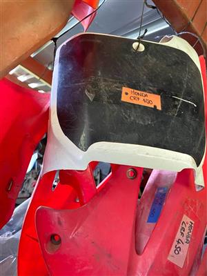 Honda CRF 250 Number board. Meyerton bike scrapyard new and secondhand spares.