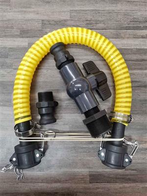 Booster pump to tank connector kit