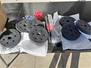 Gym,,, dumbell weights set for sale, brand new