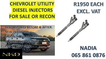 DIESEL INJECTORS FOR SALE FOR CHEVROLET UTILITY BOSCH