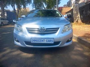 2009 TOYOTA COROLLA PROFESSIONAL 1.6 PETROL, MANUAL, SKY BLUE COLOR, 