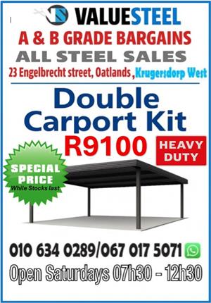 Double carport