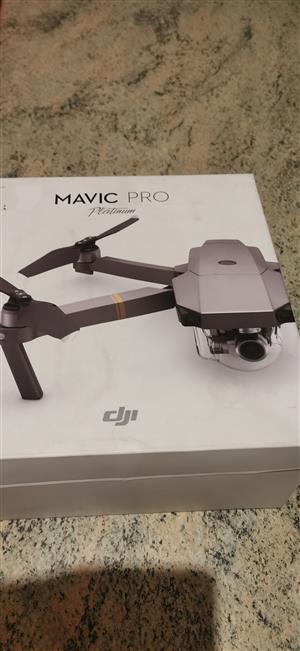 Mavic pro  Platinum drone new   