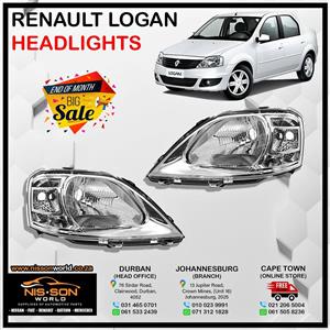RENAULT LOGAN HEADLIGHTS