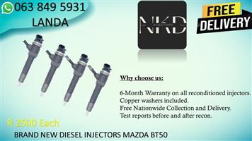 MAZDA BT50 BRAND NEW DIESEL INJECTORS FOR SALE IN BOKSBURG GAUTENG 