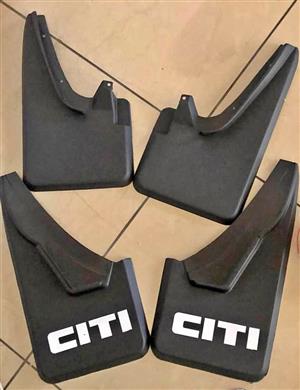Mud Flaps Set Citi Golf,Toyota,Polo Grills, Center caps,Bumpers and many more 