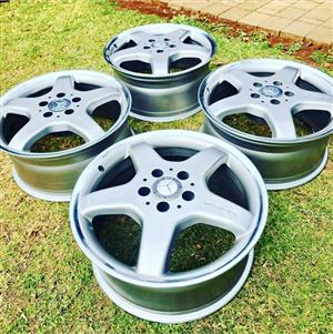 17" OEM AMG STARFISH WHEELS