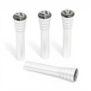 Non OEM Suitable To Fit VW Silver Doorpins with VW Logo