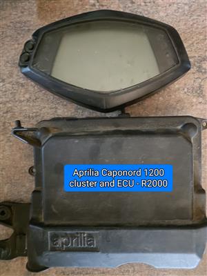 Aprilia Caponord Cluster and ECU