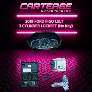 2019 FORD FIGO 1.5 3 CYLINDER LOCKSET NO KEY FOR SALE 