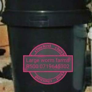 organic worm composter & vermi compost 