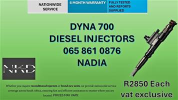 DYNA 700 DIESEL INJECTORS FOR SALE -RECONDITIONED AND NEW