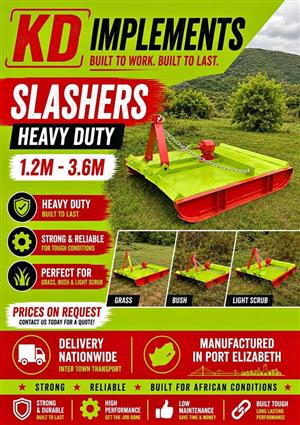 1.2M - 3.6M Heavy Duty Slashers