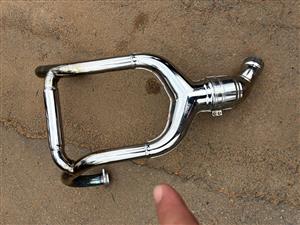 BMW R1200 Genuine Exhaust Chromed