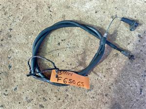 BMW F 650 throttle cable. Meyerton bike scrapyard new and secondhand spares.