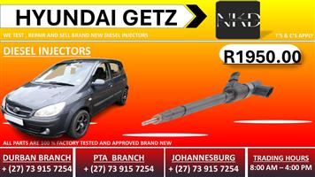 Hyundai Getz Diesel Injectors 