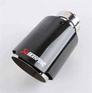 Akrapovic carbon fibre exhaust tail pipe tip