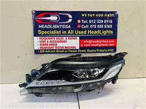 Mitsubishi Pajero Sport left side headlight 
