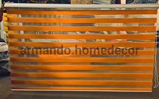 New brown 2500mm roller blind