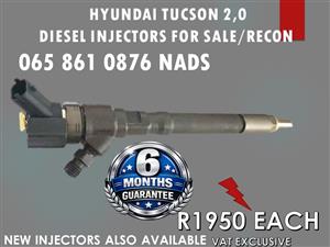 HYUNDAI TUCSON 2.0 DIESEL INJECTORS FOR SALE OR RECON