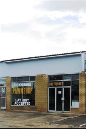 LARGE COMMERCIAL BUILDING FOR SALE IN FICKSBURG IN THE GATEWAY TO LESOTHO 
