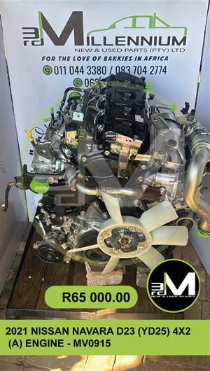 2021 FORD RANGER T8 BI TURBO ENGINE - MV0911 