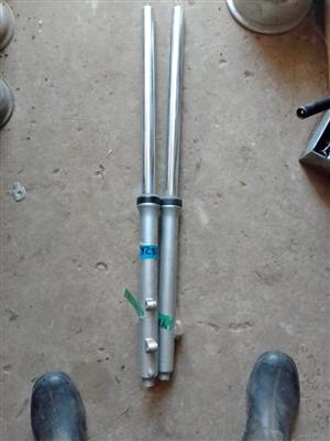 Yamaha YZ 80 front shock. Meyerton bike scrapyard new and secondhand spares.