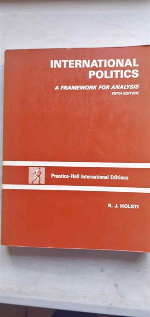 International politics  - K.J. Holsti
