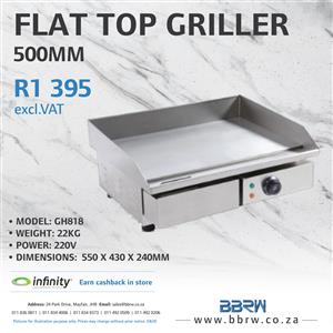BBRW SPECIAL - Flat Top Griller