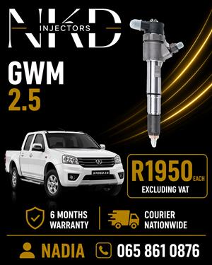 DIESEL INJECTORS FOR SALE FOR GWM 2.5