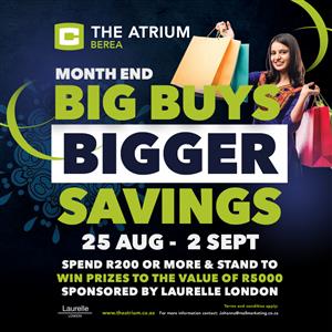 The Atrium Massive Discount Sale 