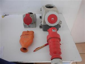 63 amp & 32 amp female welding sockets.