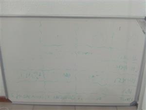 2 x Whiteboards – Standard office whiteboards.