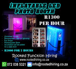 Inflatable LED Photo Booth