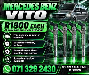 MERCEDES BENZ VITO INJECTORS FOR SALE 