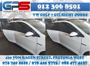 VW GOLF 7 GTI USED RIGHT DOORS FOR SALE