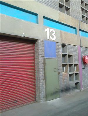 C13 – 652m² Factory, Warehouse, Storage Space To Let