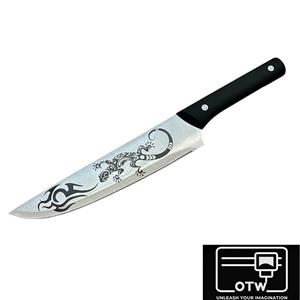Gecko Tribal Chefs Knife