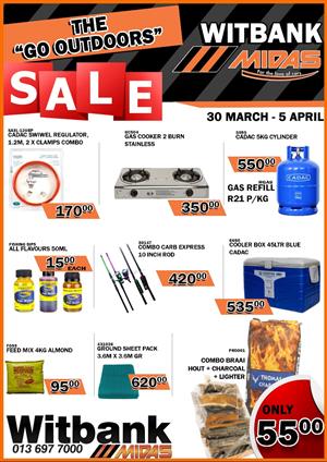 Get your Camping Gear & much more at these amazing prices!