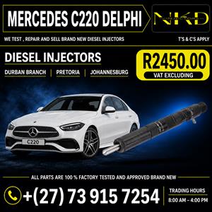 Injectors_Mercedes_C220_Delphi 