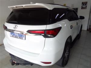 2018 TOYOTA FOURUNER 2.8GD6  WHITE COLOR MANUAL PETROL  85000KM 