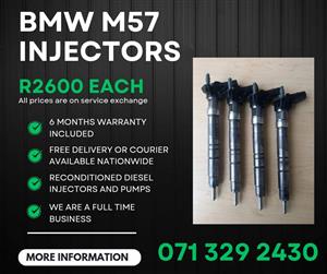 BMW M57 INJECTORS FOR SALE WITH WARRANTY 
