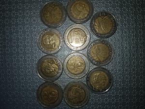 Special 5 Rand coins 