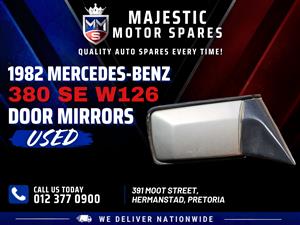 1982 Mercedes-Benz 380 SE W126 Door Mirrors for Sale - Used