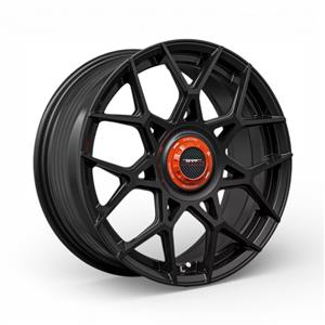 18″ A-Line Maverick 5/112 Satin Black Flow Form Alloy Wheels