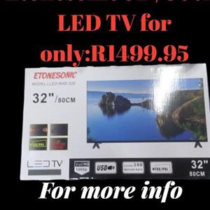 etonesonic 32" LED TV 