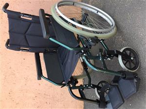 Breezy aluminum wheelchair 