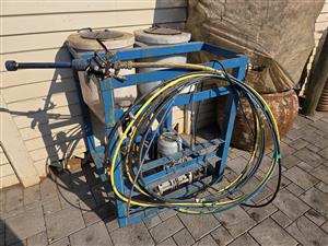 Mobile Rubberizing machine 