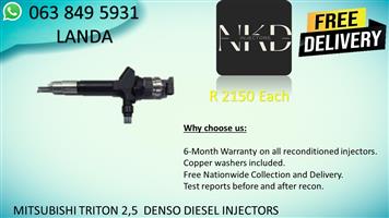 MITSUBISHI TRITON DIESEL INJECTORS FOR SALE IN ROODEPOORT GAUTENG 